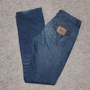 Dolce and Gabbana Slimmy Tight Fit Straight Leg Jeans Size 31 x 34
